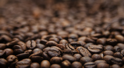 roasted coffee beans, can be used as a background