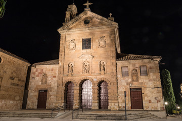 Fototapeta na wymiar Beautiful view of the cathedral of Salamanca, Castilla y Leon, Spain