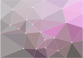 Background of segments, gray and purple gradient