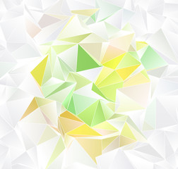 Triangular 3d, modern background