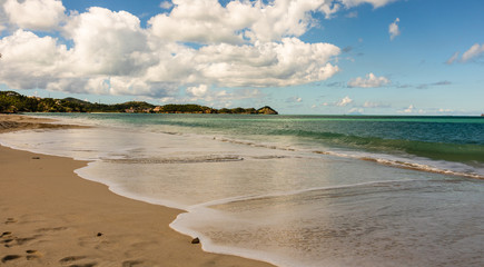 Idyllic beach in St. John's, Antigua and Barbuda, a country located in the West Indies in the...