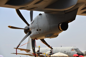 Obraz premium Hélice de avión