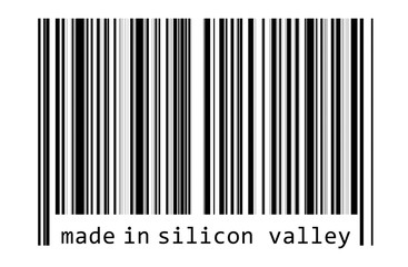 Made in Silicon Valley - bar code