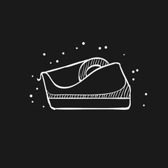 Sketch icon in black - Tape dispenser