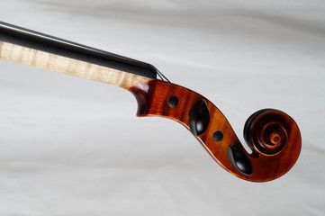 Fototapeta na wymiar Schnecke einer Violine