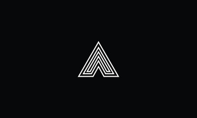 alphabet a logo design 