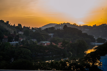 Sunset in Kandy