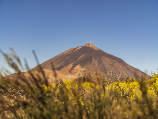 The volcano El Teide in Tenerife, Spain