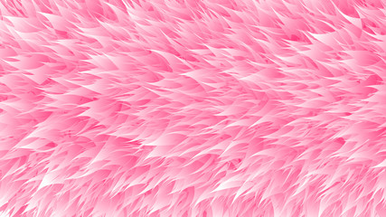 Pink fur illustration background