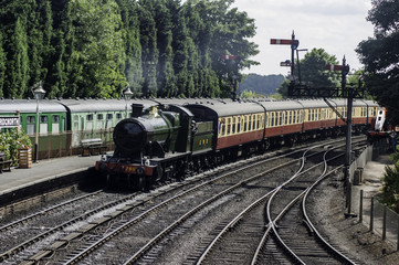 Obraz premium Locomotive no 2857 on The Great Western Railway