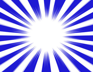 colorful Comic and manga books speed lines background. light explosion background. vector illustration design