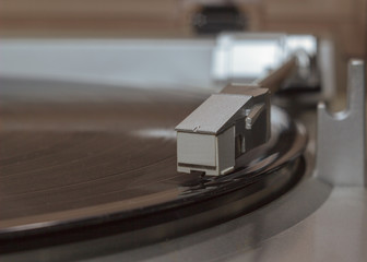 vinyl disc player head