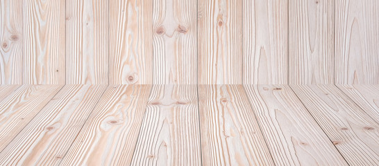 pink gold color wooden texture background, Empty wood table, Mock up for your product display or montage