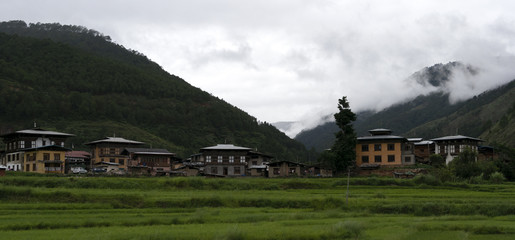 Paisaje Bhutan