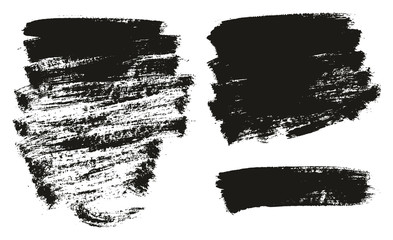 Paint Brush Background High Detail Abstract Vector Background Set 142