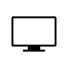 Monitor vector icon