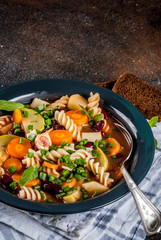 Italian soup Minestrone