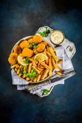 British food, Fish and chips