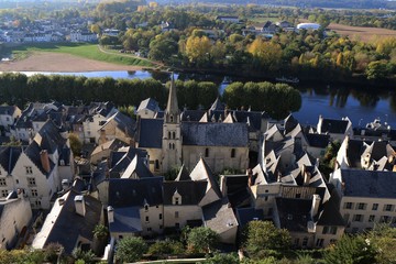 Chinon, france, loire, river,  architecture, medieval, old, ancient, europe, building, travel,...