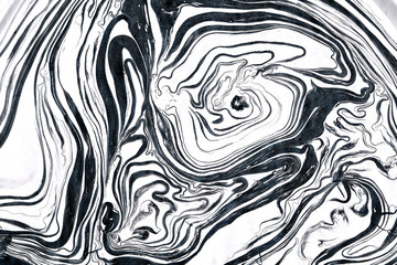 Black and silver marble wallpaper.