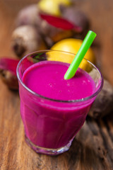 beetroot and lemons Smoothie natural healthy  vitamin  drink