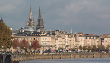 Vue des quais de Bordeaux