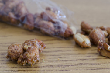 Peanut caramel ready to eat