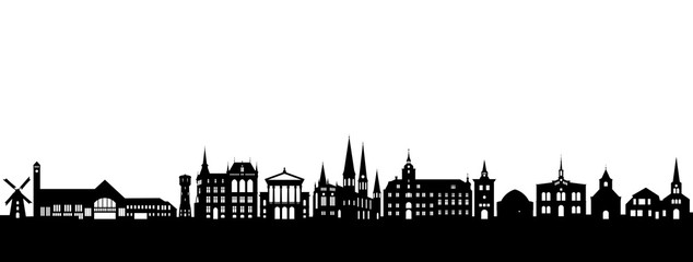 Obraz premium Oldenburg, Skyline