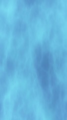 Background of abstract blue color smoke. The wall of blue fog. 3D illustration