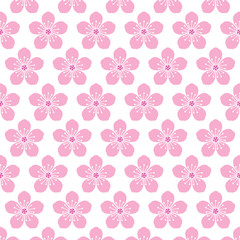 cherry blossom background pattern