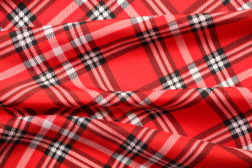 Crumpled fabric texture