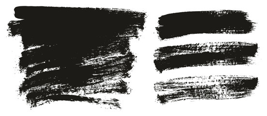 Paint Brush Background High Detail Abstract Vector Background Set 60