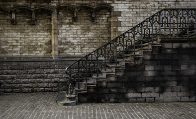 Old stone staircase © esebene