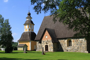 Fototapeta na wymiar Kirche in Südfinnland