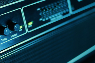 Obraz premium amplificador de guitarra