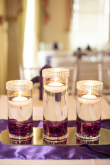 Three Candles Wedding Reception