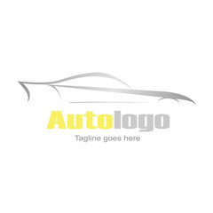 Modern logo design autologo vector illustration for your company