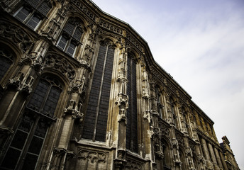 Old building in the city of Ghent