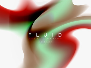 Background abstract - liquid colors wave flow