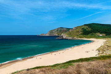 Obraz premium Beach paradise in Galicia, Spain