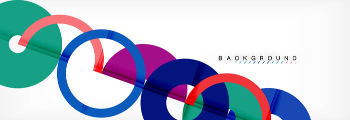 Modern geometrical abstract background