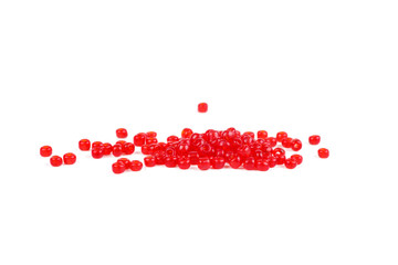 Red beads