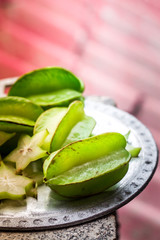 cannon on a pink, close-up