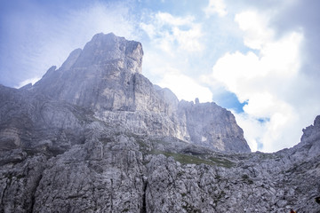 Salita al rifugio Velo della Madonna - San Martino di Castrozza