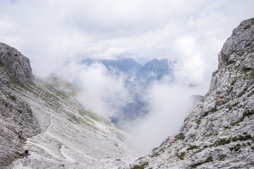 Salita al rifugio Velo della Madonna - San Martino di Castrozza