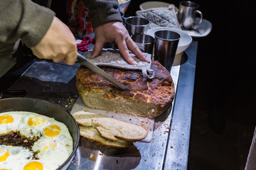 Selbstgemachtes Brot 
