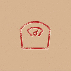Halftone Icon - Fishing scale © puruan
