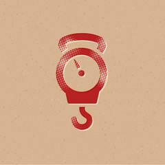 Halftone Icon - Fishing scale © puruan