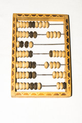 abacus tool for accountants old for background design