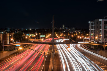Fototapeta na wymiar Perth City by night